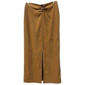 Odds’n Evans Women’s Vintage Y2K Camel Pencil Maxi Skirt  Sz‎ 5